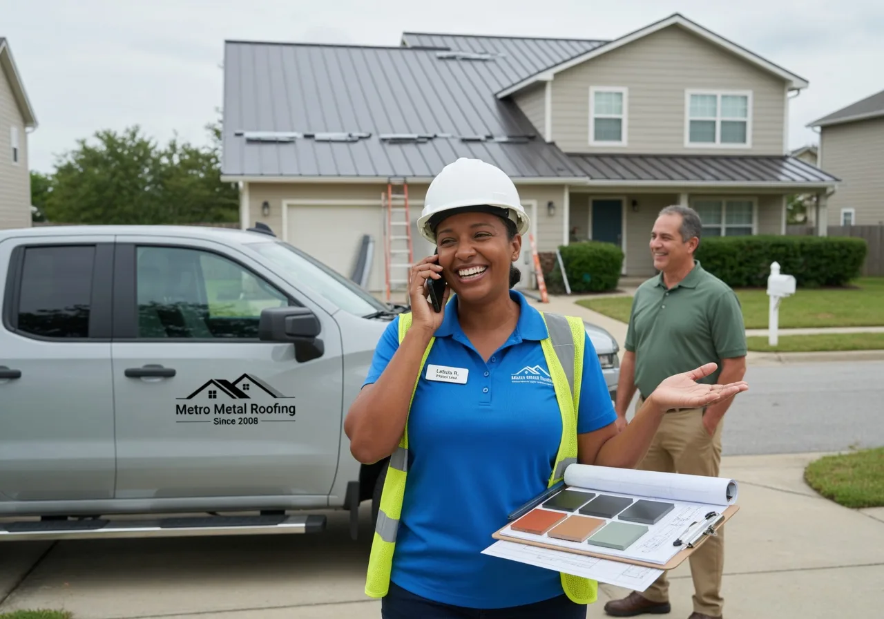 Storm Damage Metal Roof Repair in Troutdale, VA
